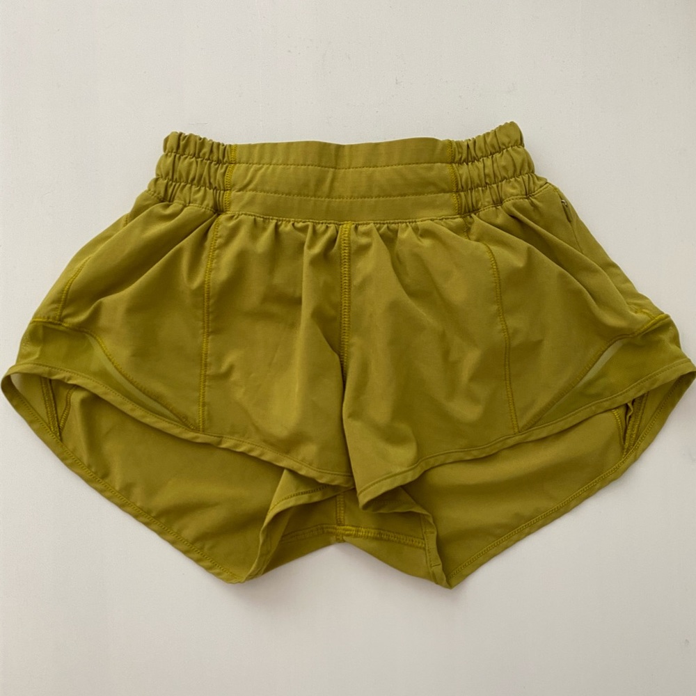 Green/yellow lululemon shorts!!!